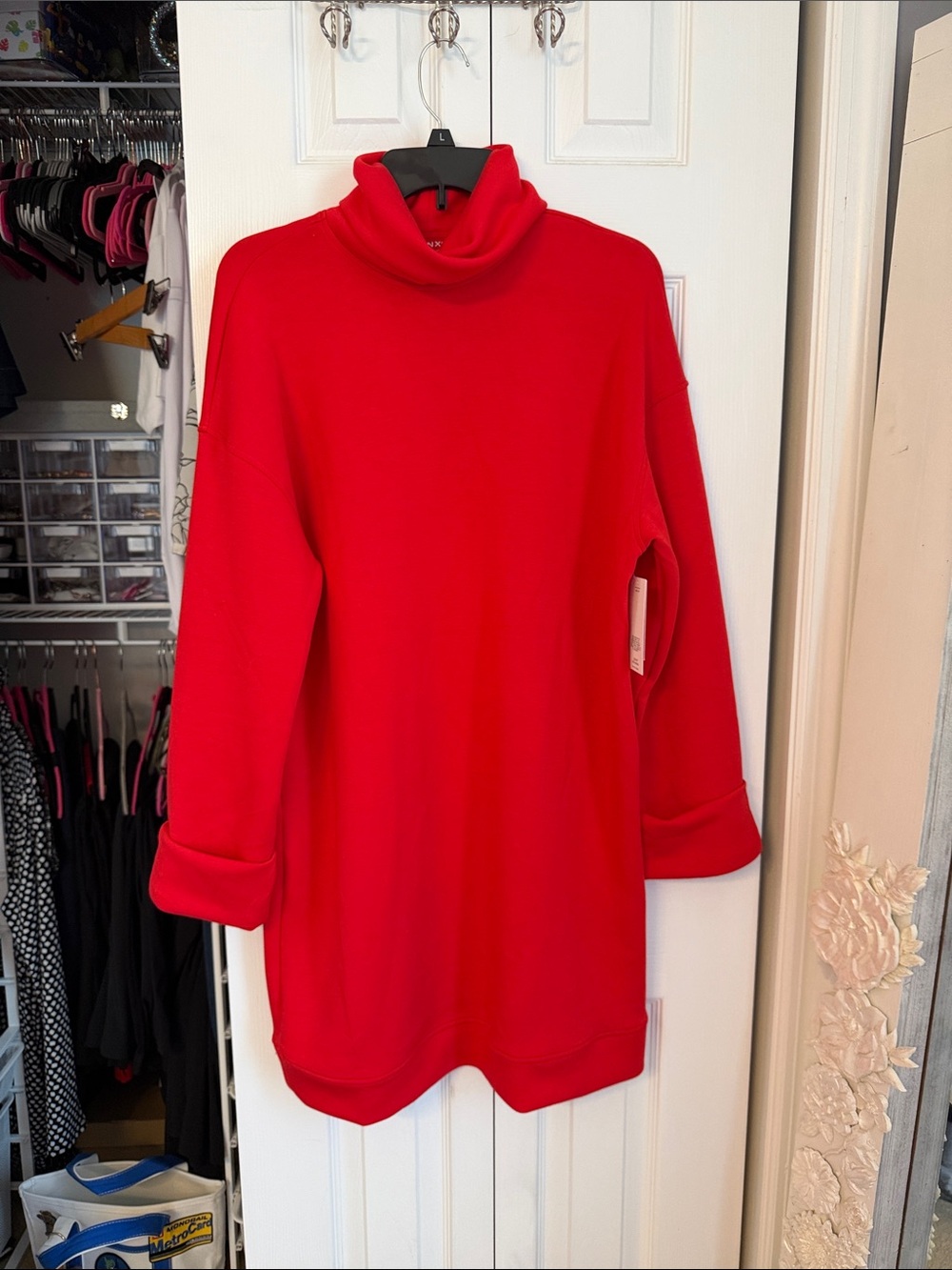 BNWT Spanx AirEssentials turtleneck dress size large